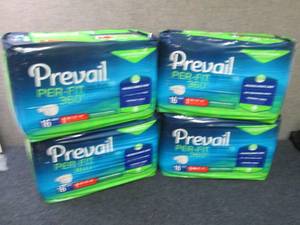 lot 94 image: 4- 16ct Prevail Per-Fit 360 Daily B...