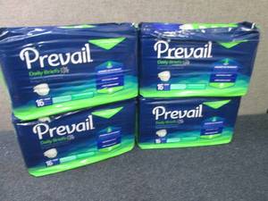 lot 253 image: 4- 16ct Prevail Per-Fit 360 Daily B...