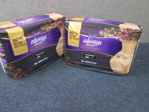 lot 259 image: 2- 20 ct Always Discreet Maximum S...