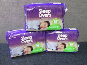 lot 260 image: 3-15 ct Sleep Overs SMMED 38-65 lb...