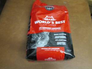 lot 297 image: Worlds Best Cat Litter Clumping 15...