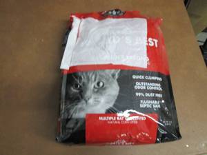 lot 298 image: Worlds Best Cat Litter Clumping 15...