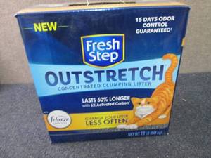 lot 310 image: Fresh Step Outstretch Clumping Litt...