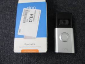 lot 351 image: Ring Video Doorbell 4, open box Ret...