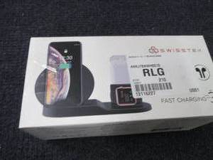lot 380 image: SwissTek AirDock 3-in-1 Wireless Ch...