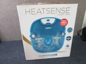 lot 384 image: Conair Heat Sense Foot and Pedicure...