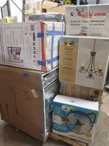 lot 16 image: PALLET OF MIXED APPLIANCES