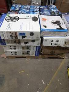 lot 25 image: PALLET OF MIXED ASSORTED FANS