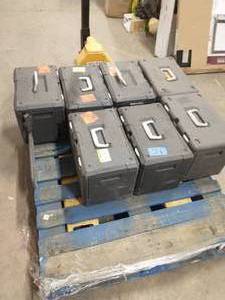 lot 31 image: PALLET OF RYOBI CHAINSAWS