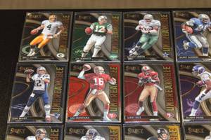 lot 17 image: 2020 Select Football Unbreakable Insert Set  25 Card Complete Set