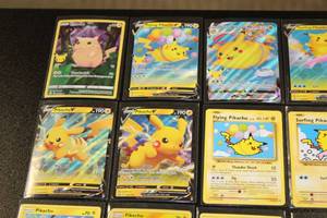 lot 22 image: Pokemon Pikachu Collector Lot  24 Different Cards