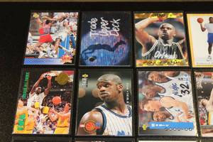 lot 50 image: Shaquille ONeal Basketball Card Lot  24 Different Cards