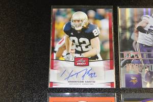 lot 52 image: Minnesota Vikings Harrison Smith Football Card Lot  6 Different Cards