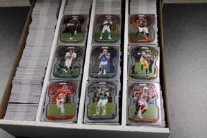 lot 56 image: 2020 Prizm Football CommonSemistar Lot  2000 Cards