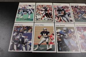lot 76 image: 1983 Marketcom Dallas Cowboys Mini Poster Complete Set of 10