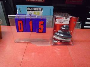 lot 15 image: New CraftsmanPorter Cable 20 volt bolt on drill accesory. Mouse sander. As shown.