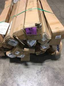lot 30 image: Pallet With Assorted outdoor Umbrellas diferente Styles and conditions customer returns see pick