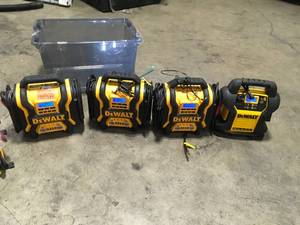 lot 41 image: Lot of Dewalt Jump Started and Battery Charger System Customer Returns different model and Conditions