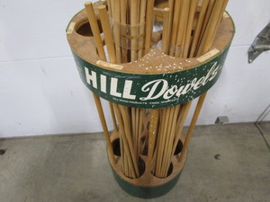 lot 11 image: Hill Dowel Display, Dowels