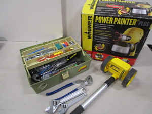 lot 32 image: Power Painter, Measure Wheel