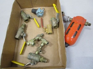 lot 34 image: Brass Valves