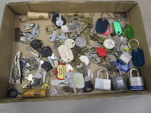 lot 37 image: Key Collection, Padlocks