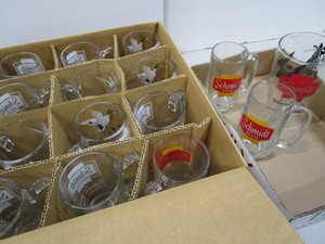 lot 49 image: Schmidt Beer Mugs