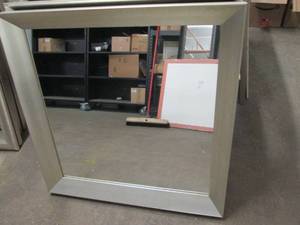 lot 22 image: square mirror 32 inch x 32 inch ...