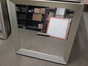 lot 26 image: square mirror 32 inch x 32 inch ...