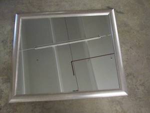 lot 29 image: 39 inch x 33 inch mirror ...