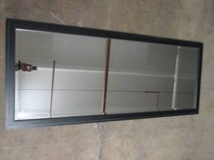 lot 33 image: 62 inch x 25.5 inch mirror ...
