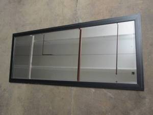 lot 36 image: 62 inch x 25.5 inch mirror...