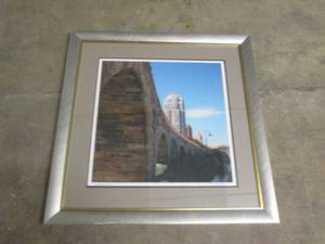 lot 44 image: 29.5 inch x 29.5 inch sweeping arch...