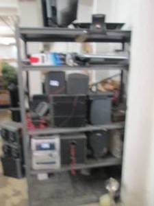 lot 99 image: all electronics in pictures shelvin...