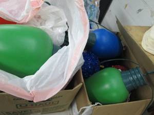 lot 129 image: lot of christmas lights untested ...