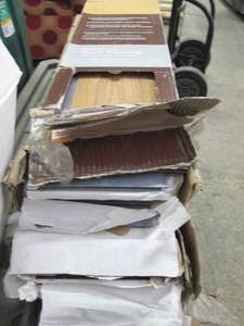 lot 131 image: 4 cases of allure resilent plank fl...