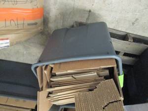 lot 133 image: tote of new shipping boxes ...