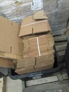 lot 137 image: tote of new shipping boxes ...