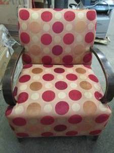 lot 149 image: polkadot chair ...