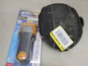 lot 196 image: stud finder and knee pads ...