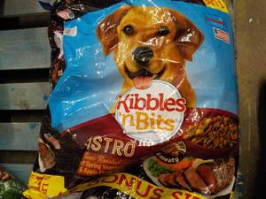 50 lb. Bag Kibbles n Bits Dog Food...