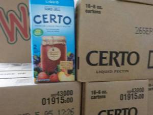 2 - 16 - 6 oz ctns Certo Liquid Pec...