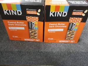 2 Boxes 24 Bars Total KIND Peanut B...