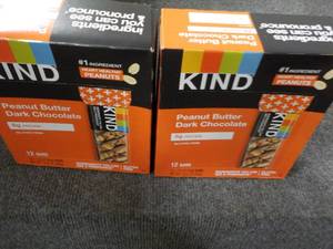 2 Boxes 24 Bars Total KIND Peanut B...