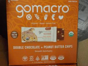 Case of 28 Gomacro Double Chocolate...