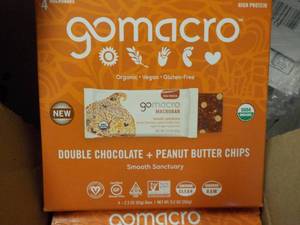 Case of 28 Gomacro Double Chocolate...