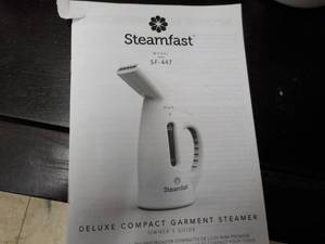 Steamfast and Garment Steamer...