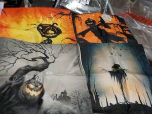 Fall and Halloween Throw Pillows Co...