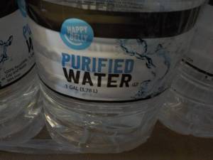 2 - 6 packs Purified Water 1 Gallon...