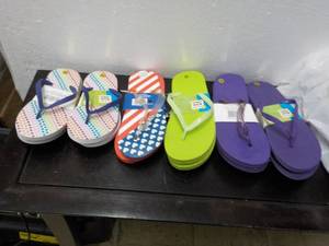 6 Pair of Sandals...